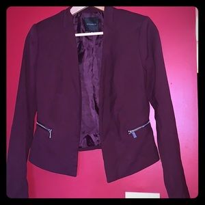 Violet blazer